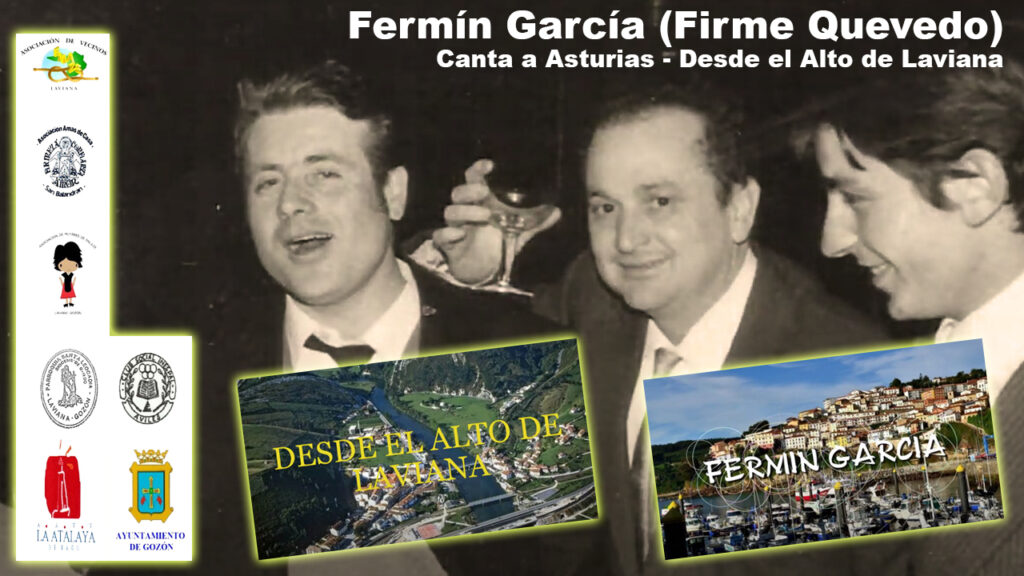 en los Vídeos de Asturias encontramos a Fermín García cantando desde el alto de Laviana