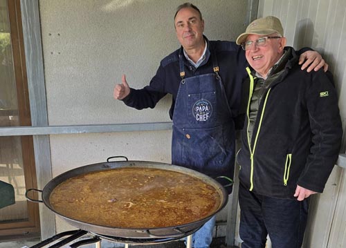 Comida solidaria de Navidad